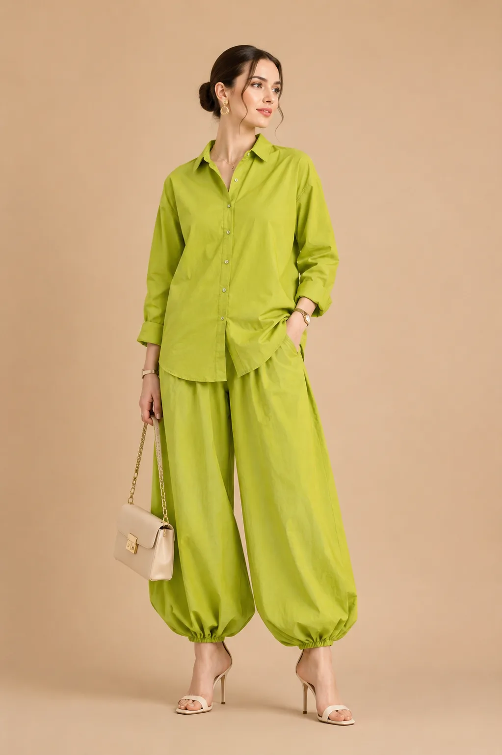 Lime Luxe Co-Ord Set